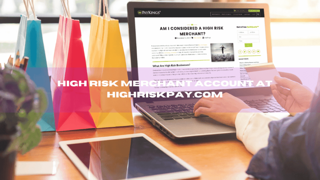 high risk merchant account at highriskpay.com