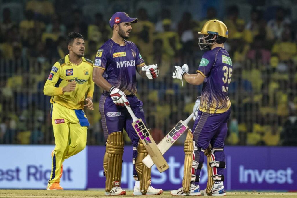 Head-to-Head Stats and Previous Match Results between CSK and KKR